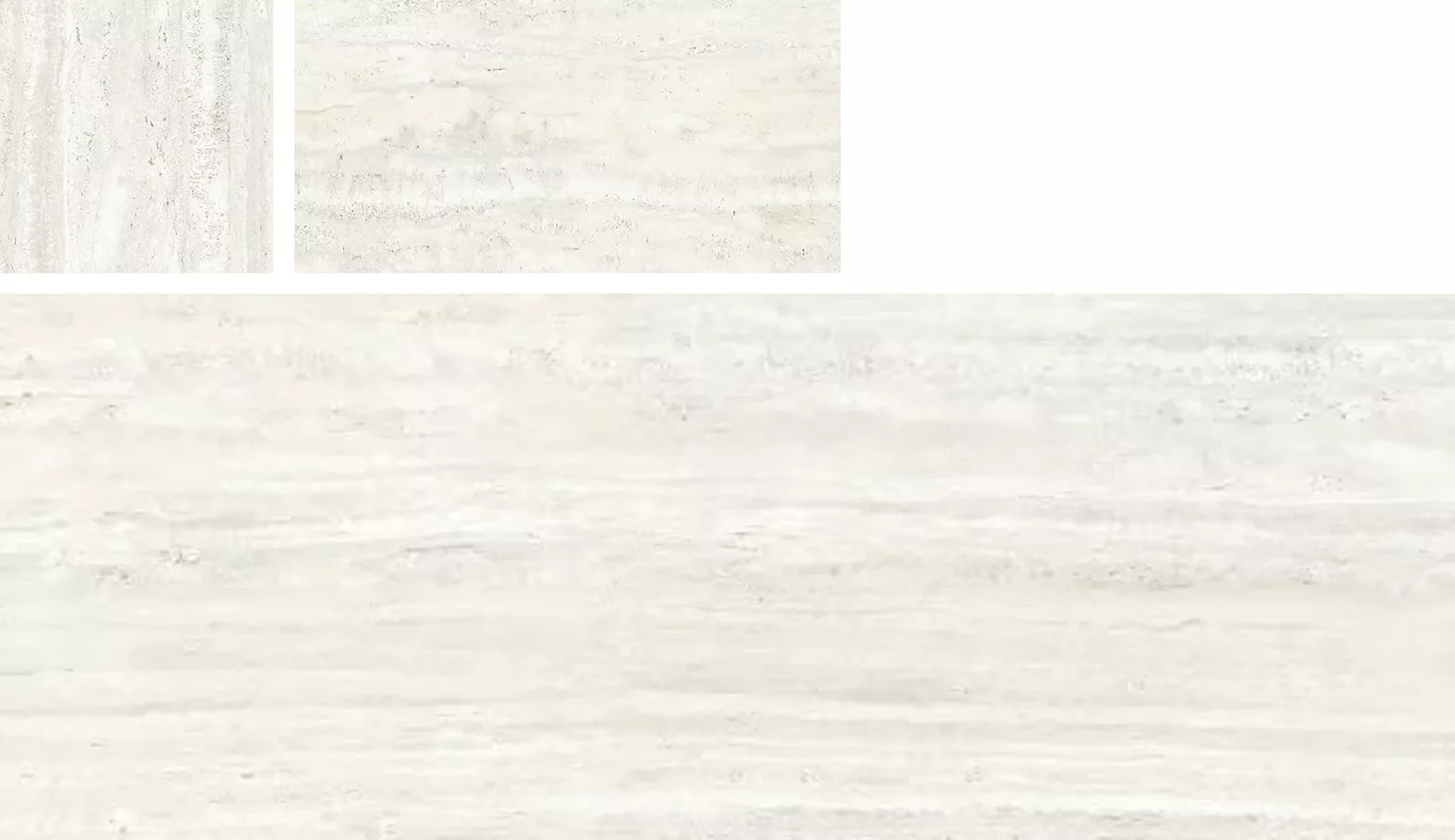 Tegels in verschillende formaten in de kleur Sweet Nature Pearly